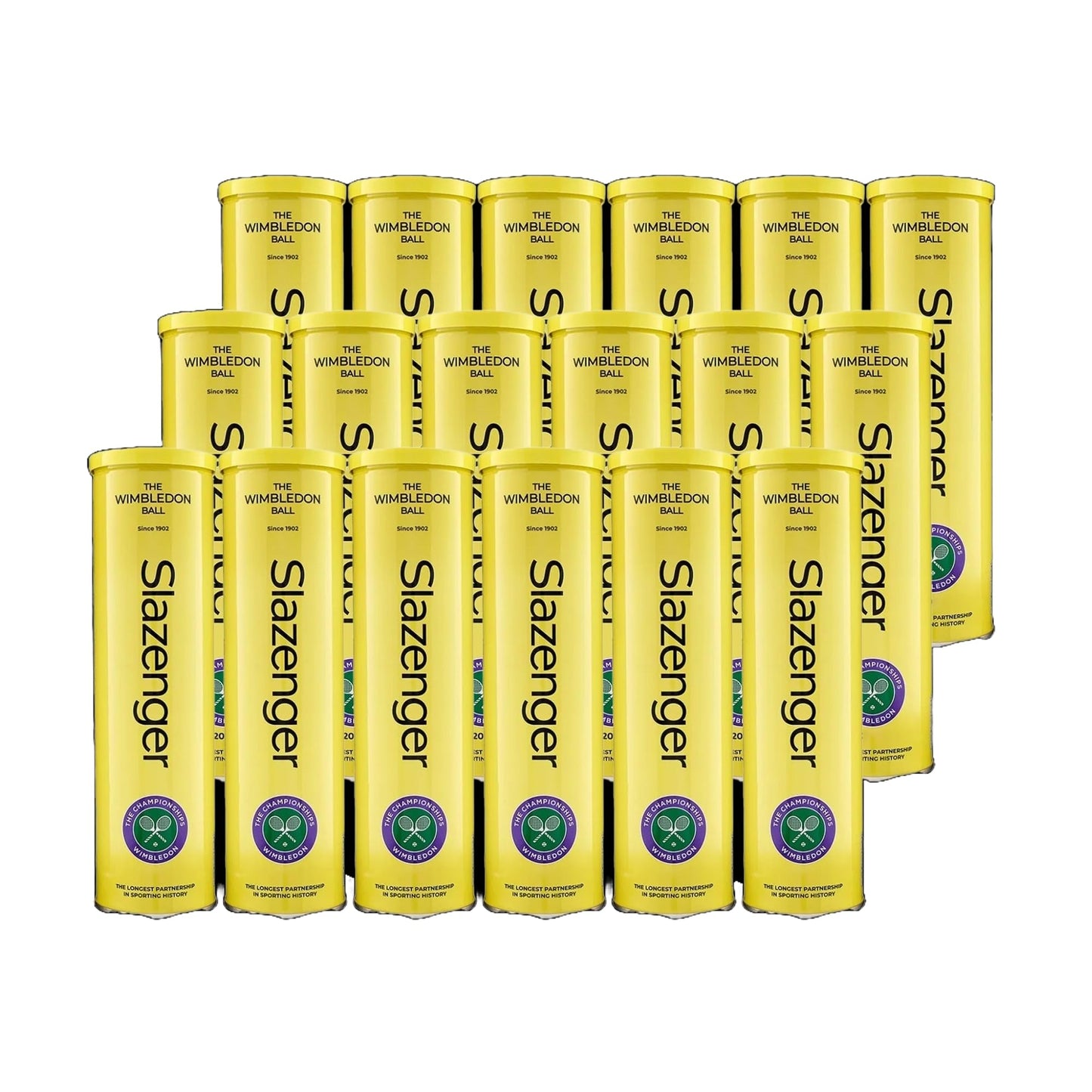 Official Tournament Tennis Balls 72-Pack Case