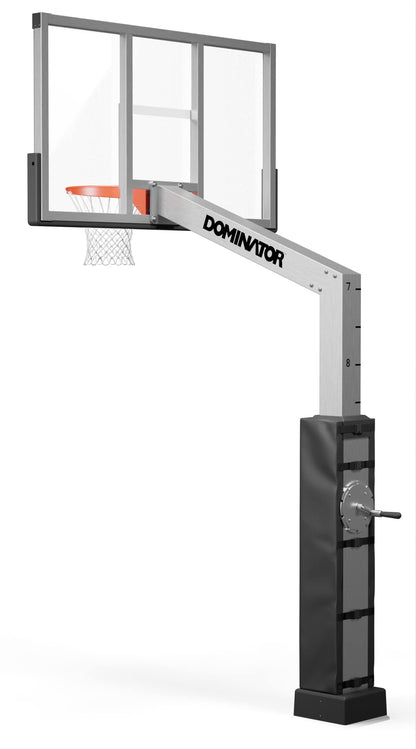 72-Inch In-Ground Adjustable Basketball Hoop