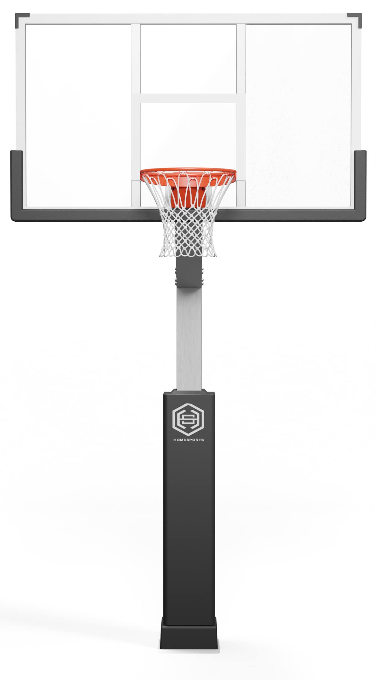 72-Inch In-Ground Adjustable Basketball Hoop