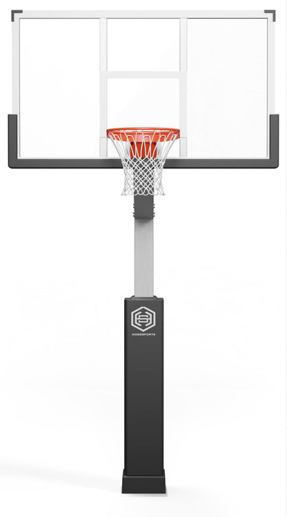 72-Inch In-Ground Adjustable Basketball Hoop