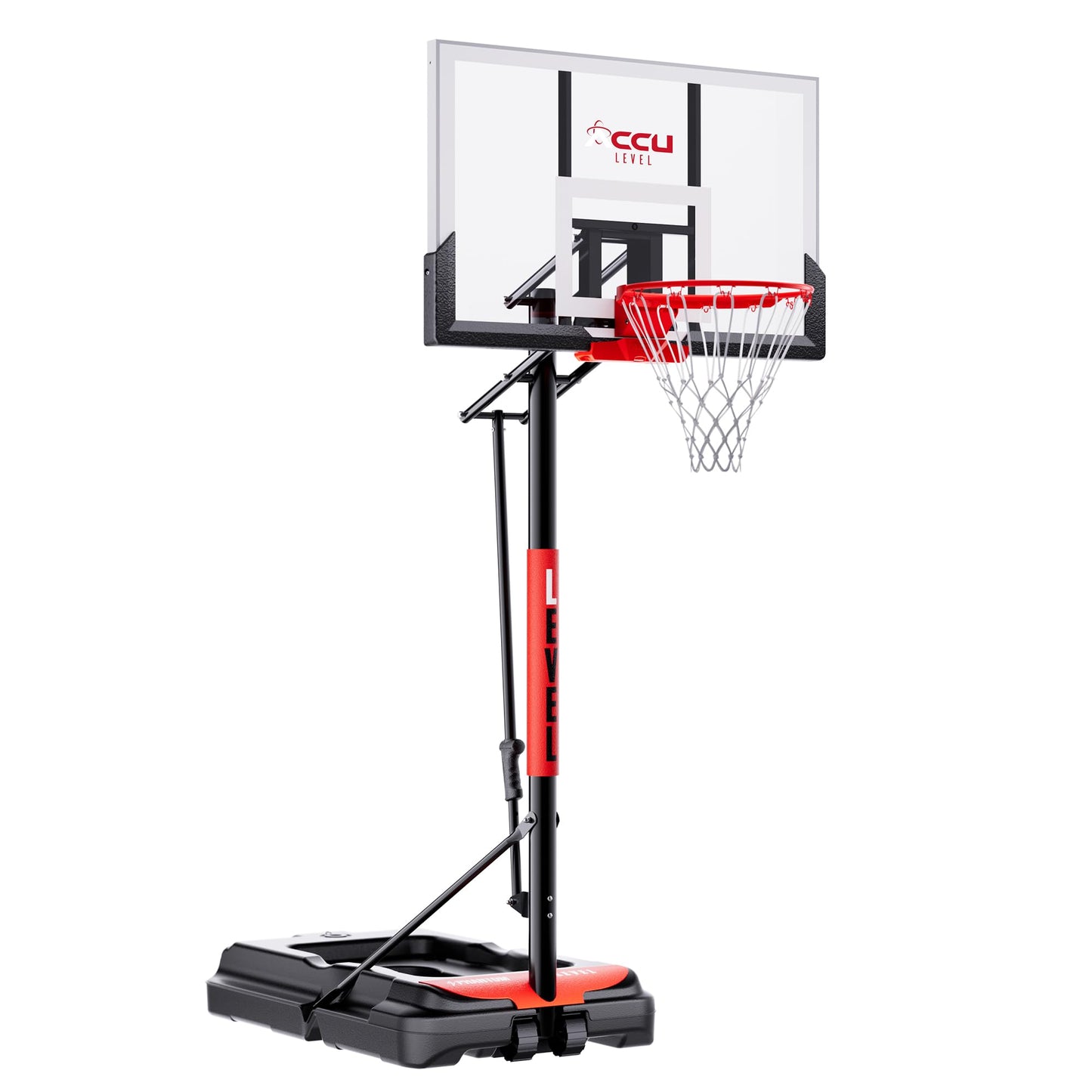 48-Inch Adjustable Portable Basketball Hoop