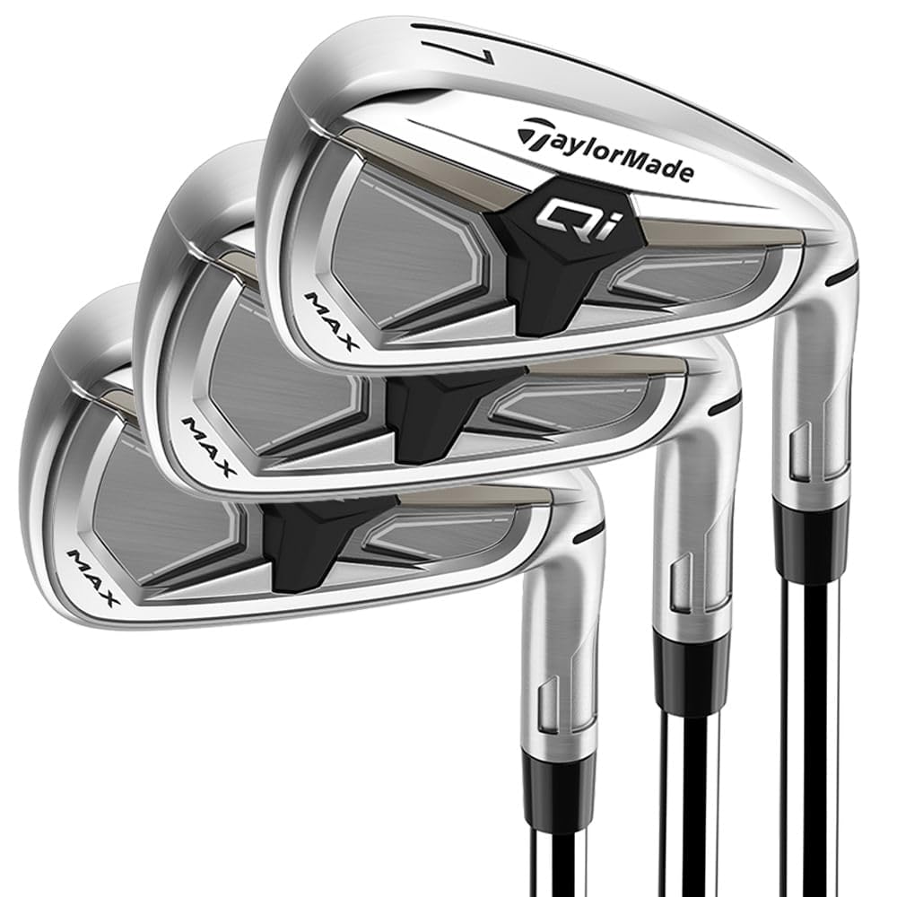 Qi Max Steel Irons Set 5-PW,AW Right Hand