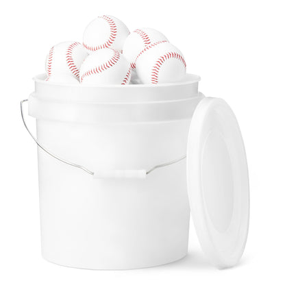 Youth League Practice Baseballs Bucket 24-Pack