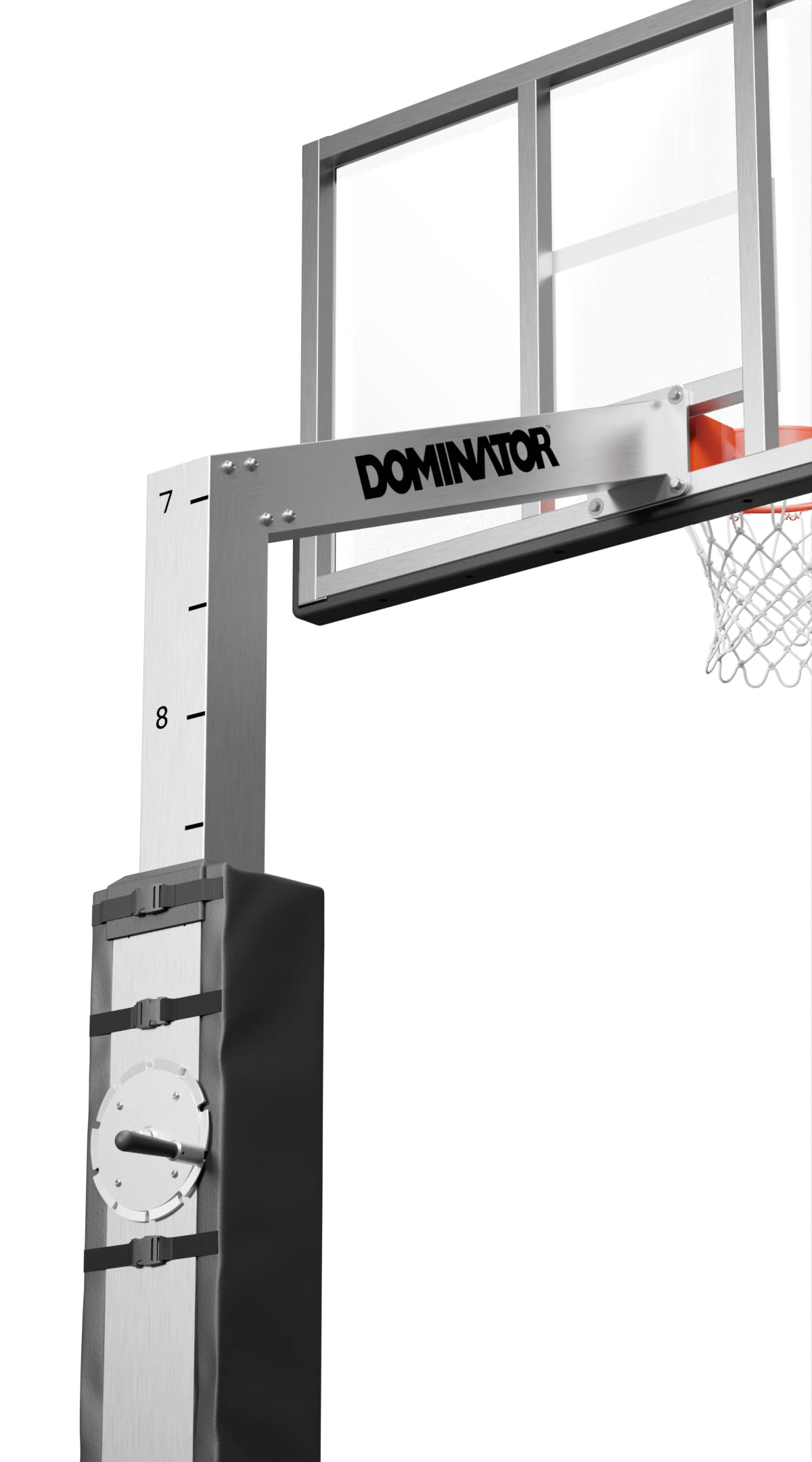 72-Inch In-Ground Adjustable Basketball Hoop