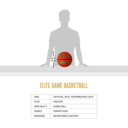 Premium Composite Basketball for Indoor Games