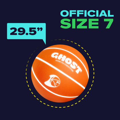 Silent Glow Basketball Size 7 Training Ball