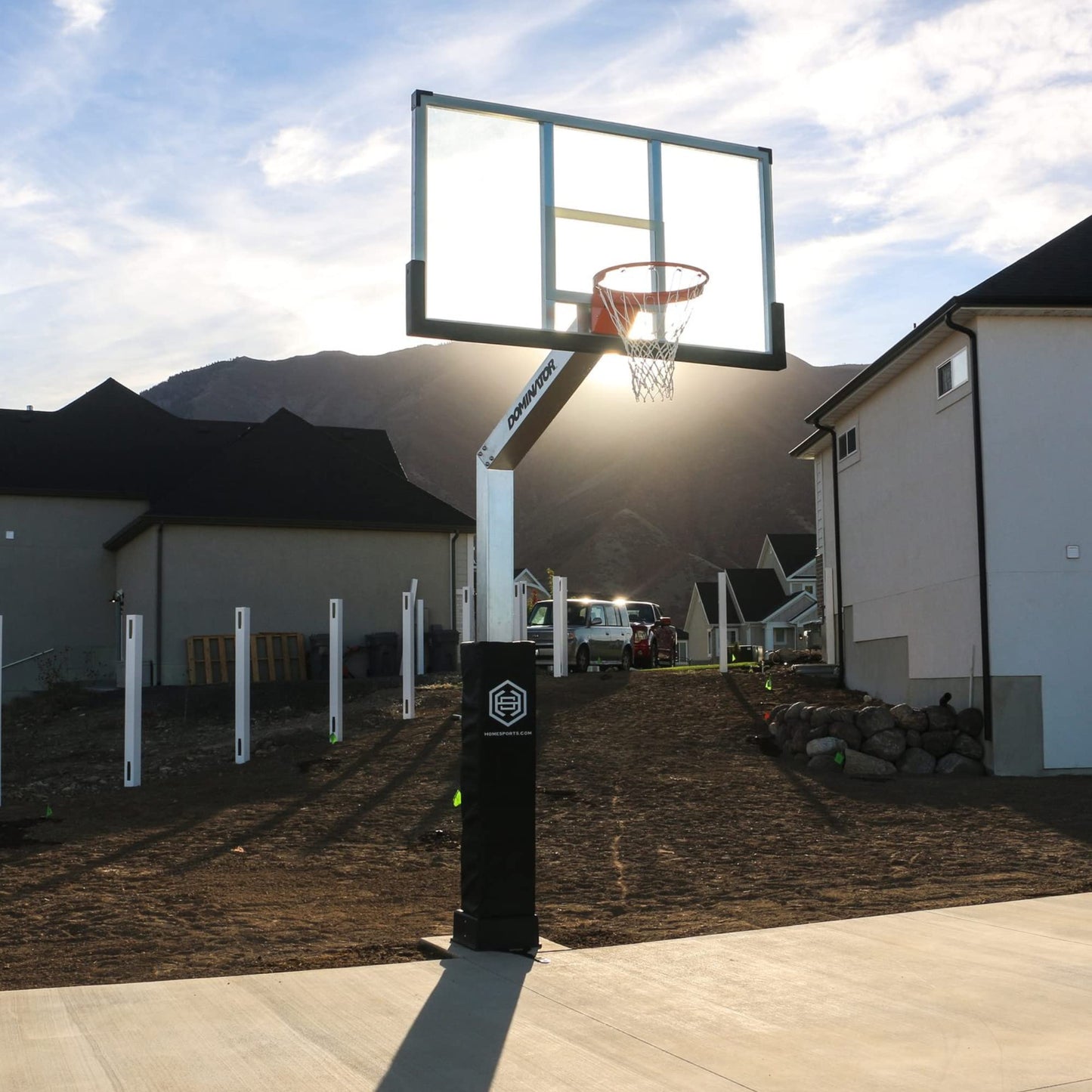 72-Inch In-Ground Adjustable Basketball Hoop