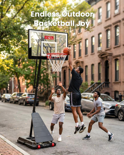Adjustable Portable Basketball Hoop System