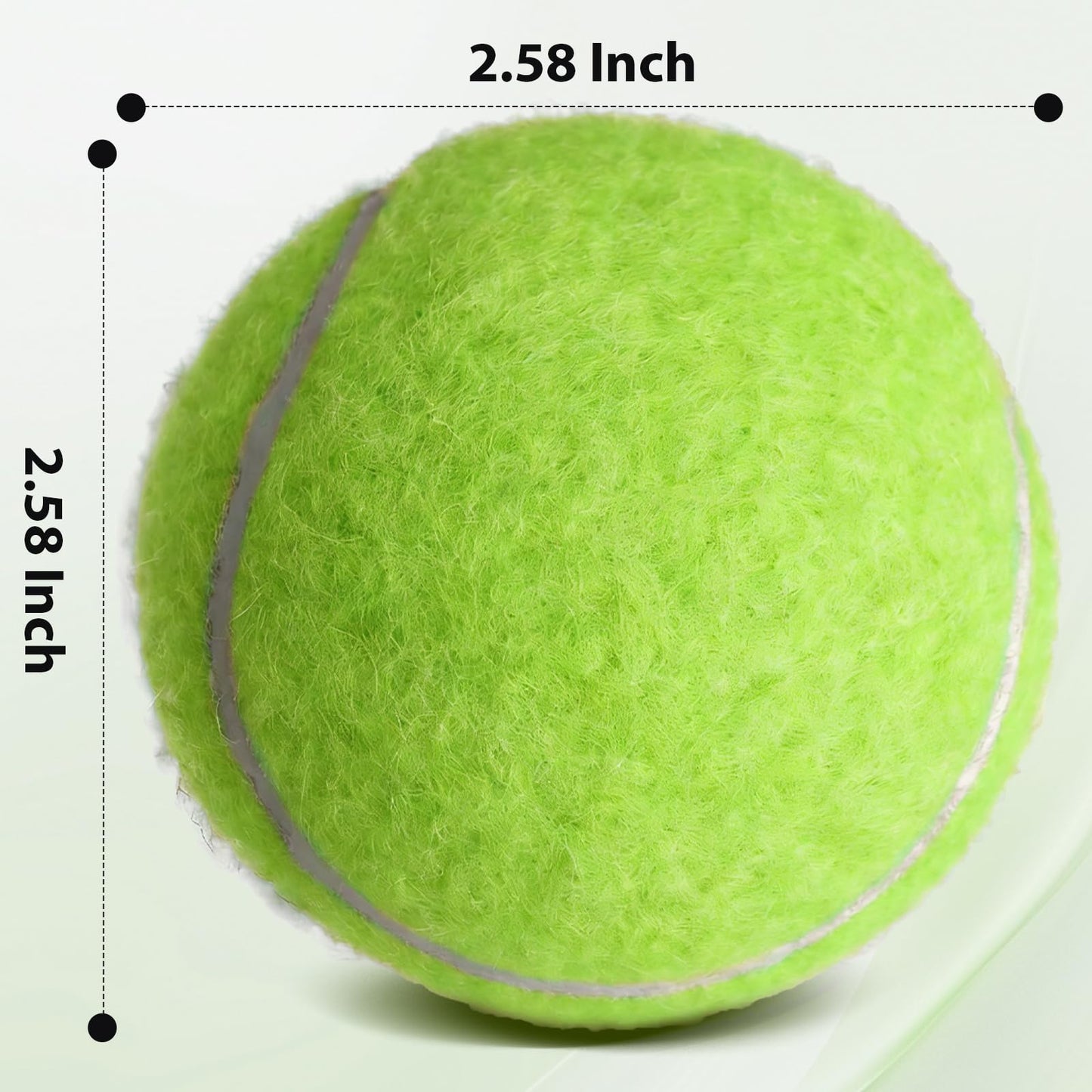 80-Pack Training Tennis Balls with Mesh Carry Bag