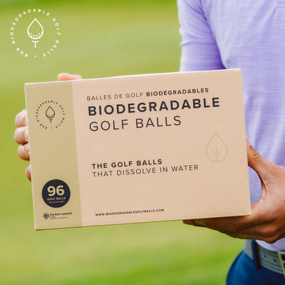 Biodegradable Water Soluble Golf Balls 96-Pack