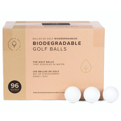 Biodegradable Water Soluble Golf Balls 96-Pack
