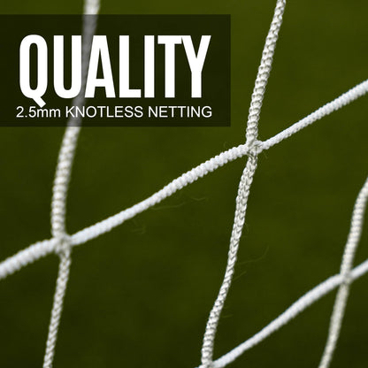 Galvanized Steel Soccer Goal with Deep Net