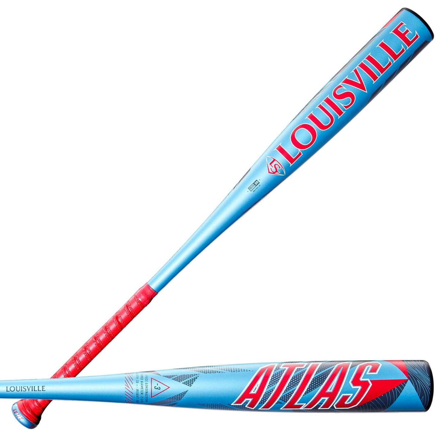 Atlas BBCOR Baseball Bat (-3) 33"/30 oz
