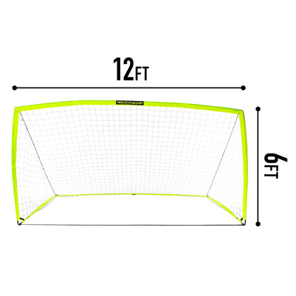 Portable Soccer Goal with Quick-Fold Frame