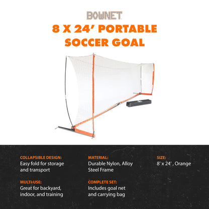 Portable Folding Soccer Goal with Carry Bag