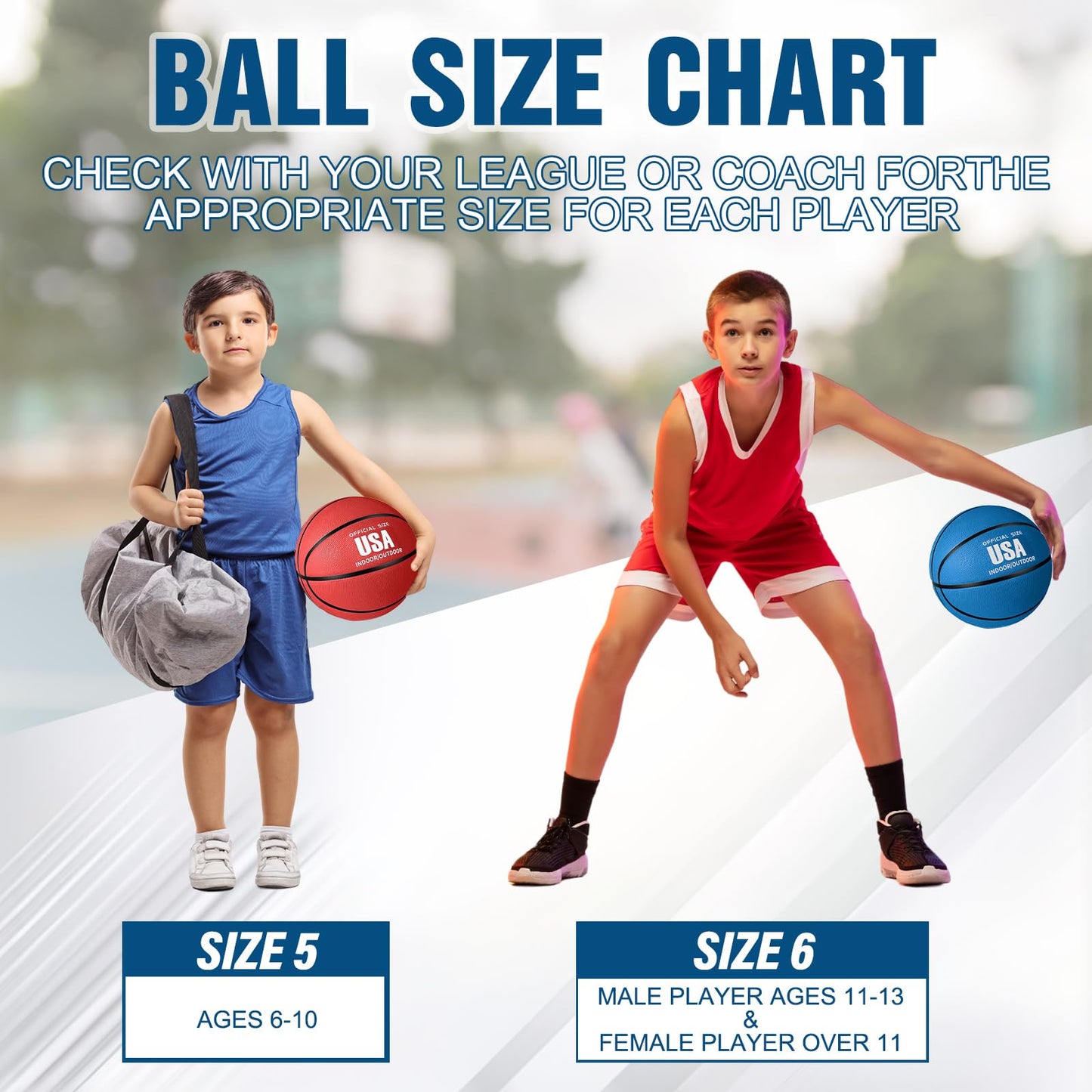 Official Size Basketballs 24-Pack with Pump