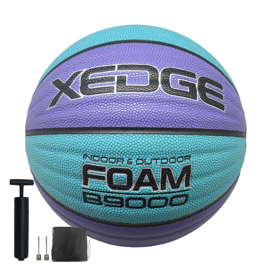 Indoor Outdoor Basketball Set with Pump & Bag