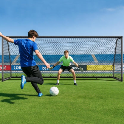 Foldable Steel Soccer Goal for Training & Play