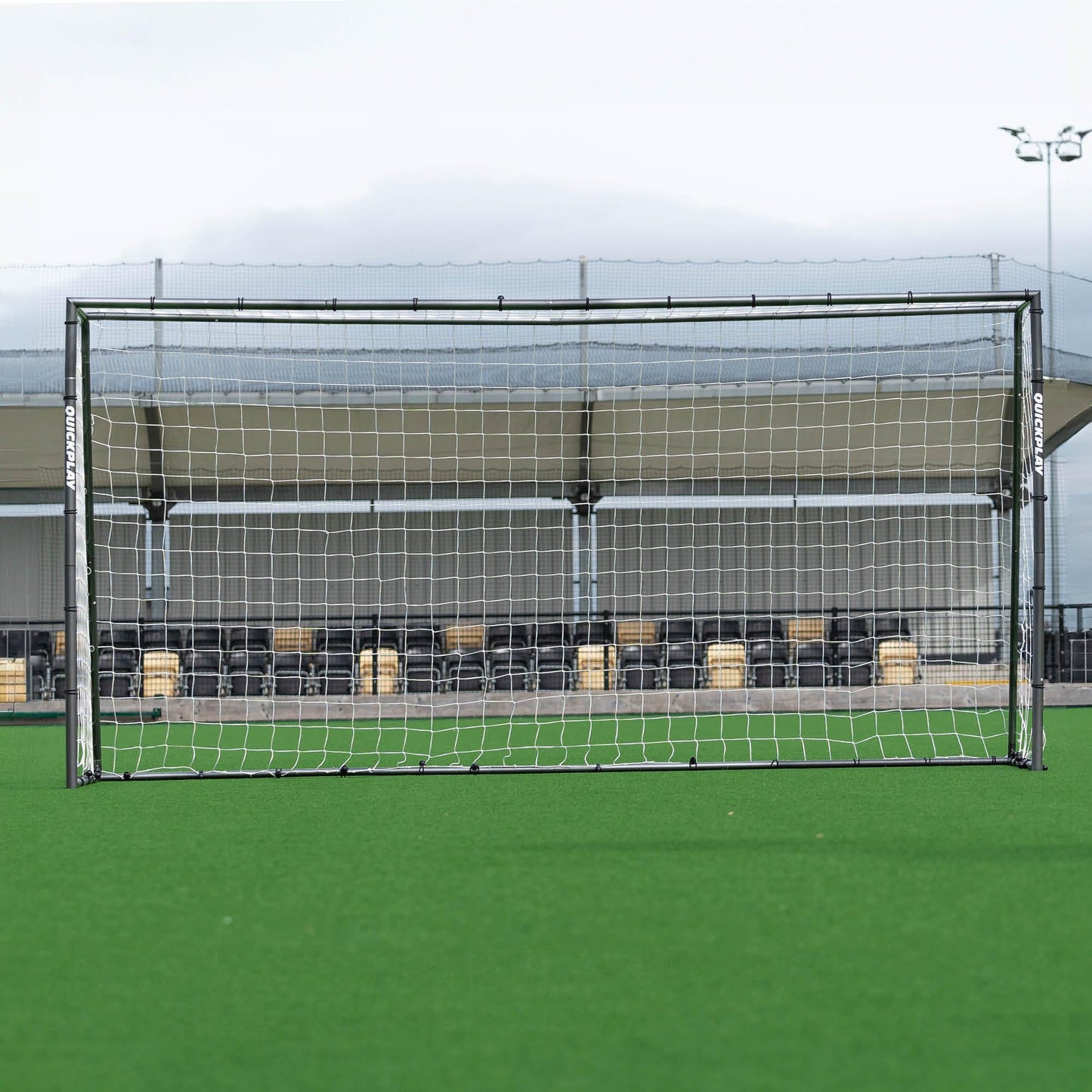 Galvanized Steel Soccer Goal with Deep Net