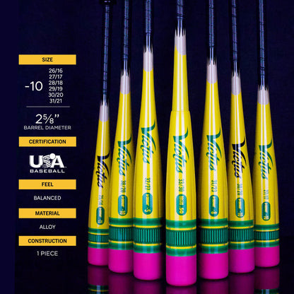 Vibe Pencil USA Baseball Bat (-10) 28"/18 oz