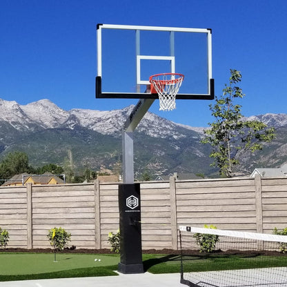 72-Inch In-Ground Adjustable Basketball Hoop