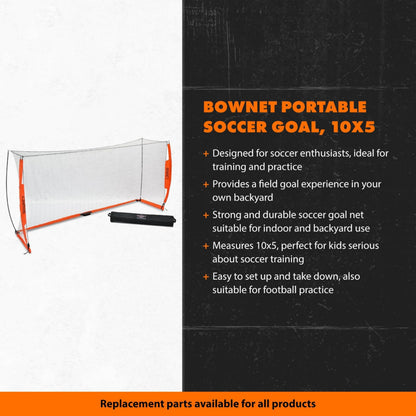 Portable Folding Soccer Goal with Carry Bag