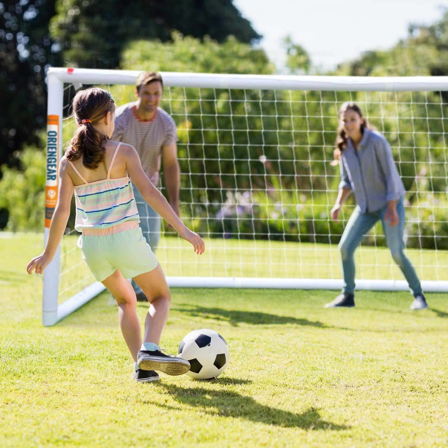 12x6 Portable Soccer Goal with Carry Bag