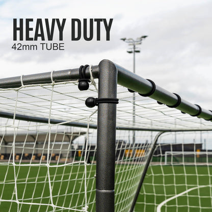 Galvanized Steel Soccer Goal with Deep Net