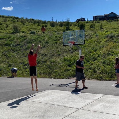 72-Inch In-Ground Adjustable Basketball Hoop