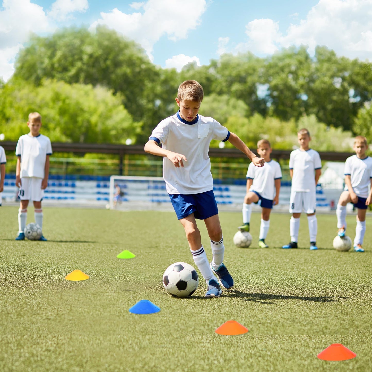 12x6 Portable Soccer Goal with Carry Bag