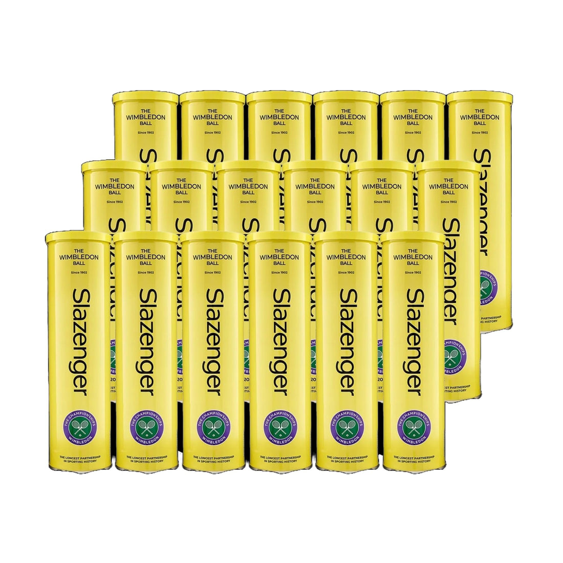 Official Tournament Tennis Balls 72-Pack Case