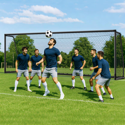 Foldable Steel Soccer Goal for Training & Play