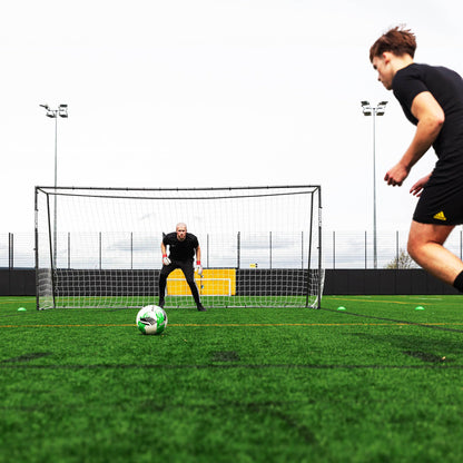 Galvanized Steel Soccer Goal with Deep Net