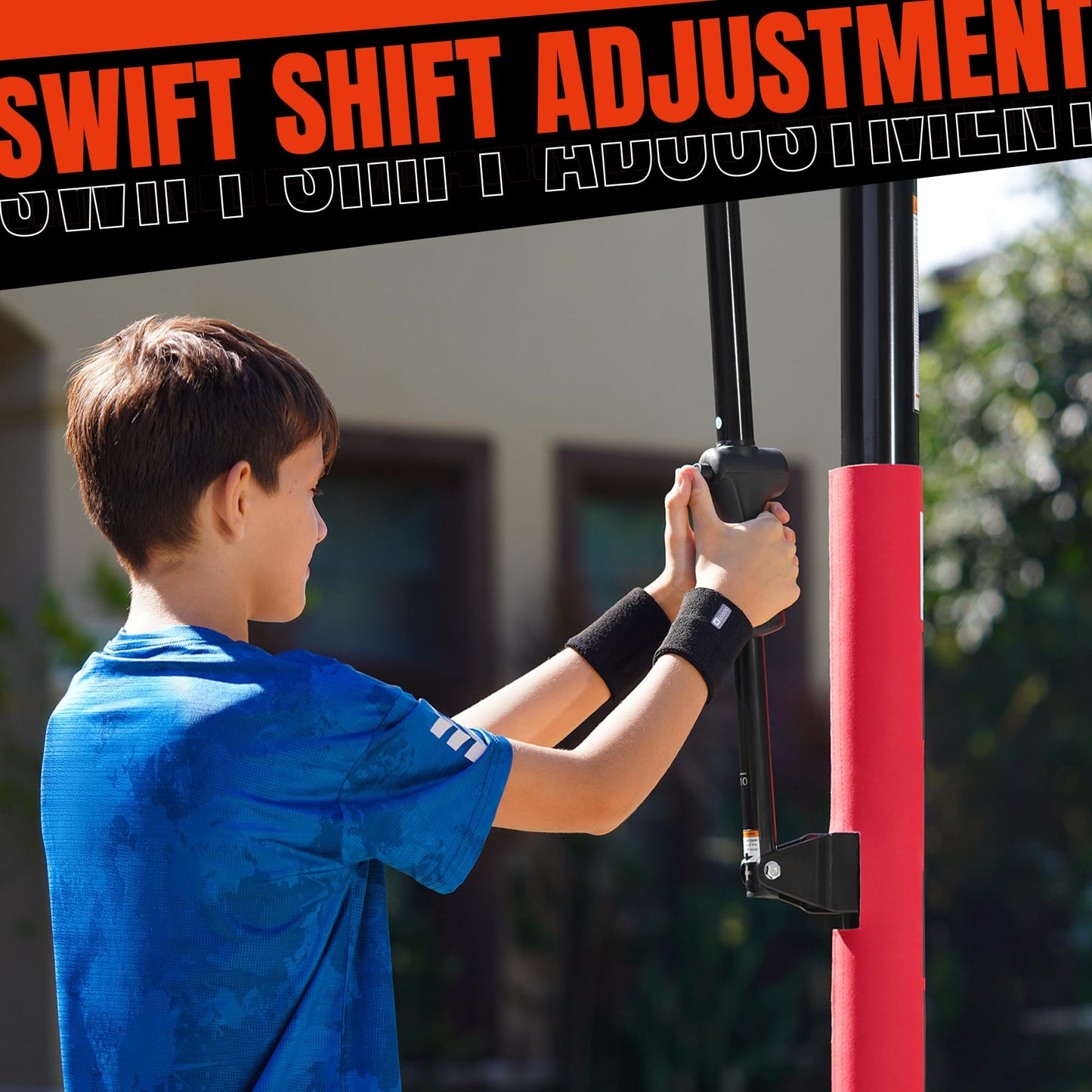 48-Inch Adjustable Portable Basketball Hoop