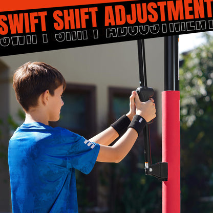 48-Inch Adjustable Portable Basketball Hoop