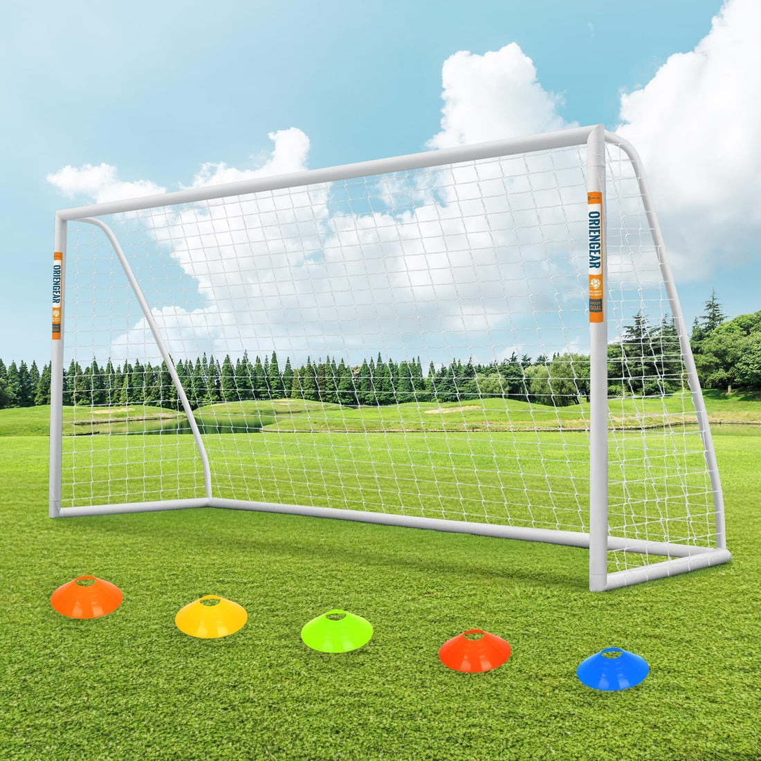 12x6 Portable Soccer Goal with Carry Bag