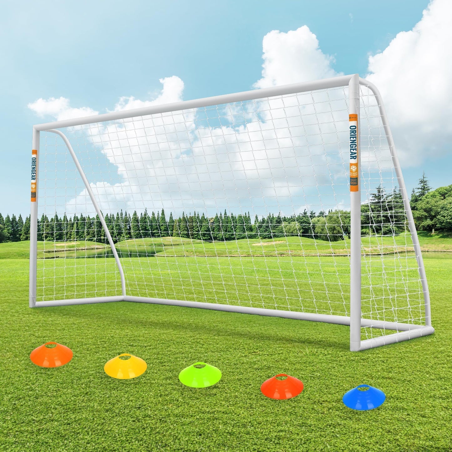 12x6 Portable Soccer Goal with Carry Bag