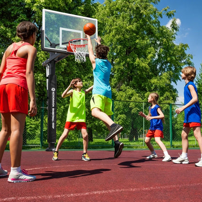 55-Inch In-Ground Basketball Hoop System
