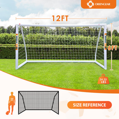 12x6 Portable Soccer Goal with Carry Bag