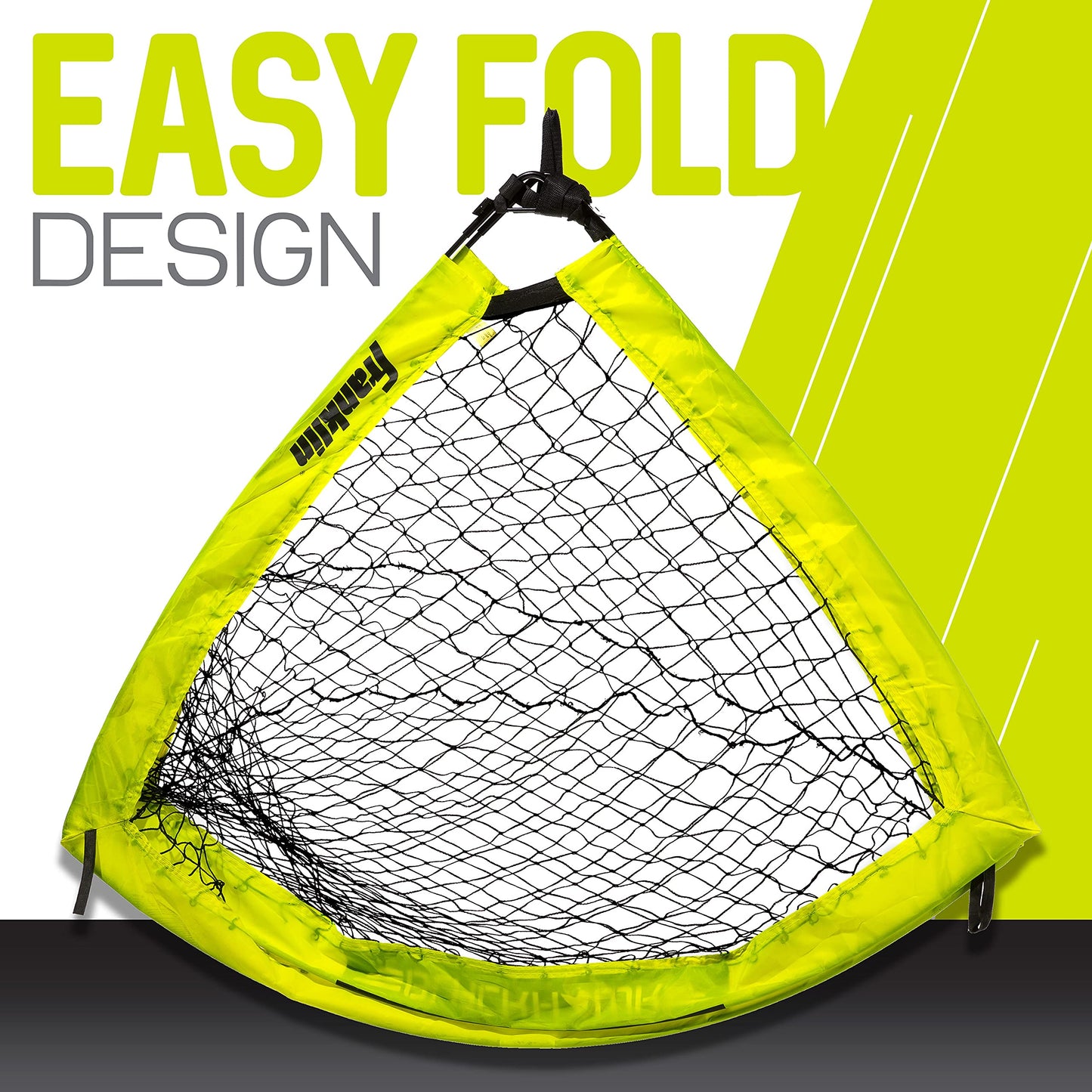 Portable Soccer Goal with Quick-Fold Frame