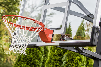 In-Ground Basketball Hoop with Glass Backboard
