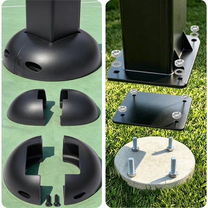55-Inch In-Ground Basketball Hoop System