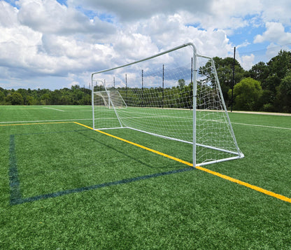 Official Size Steel Soccer Goal with Net