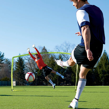 Portable Soccer Goal with Quick-Fold Frame