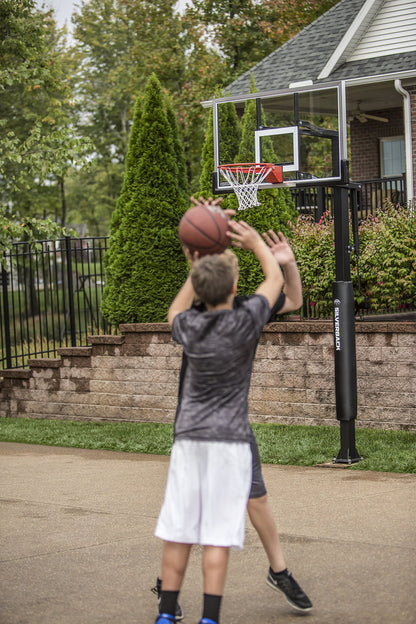 60-Inch In-Ground Adjustable Basketball Hoop